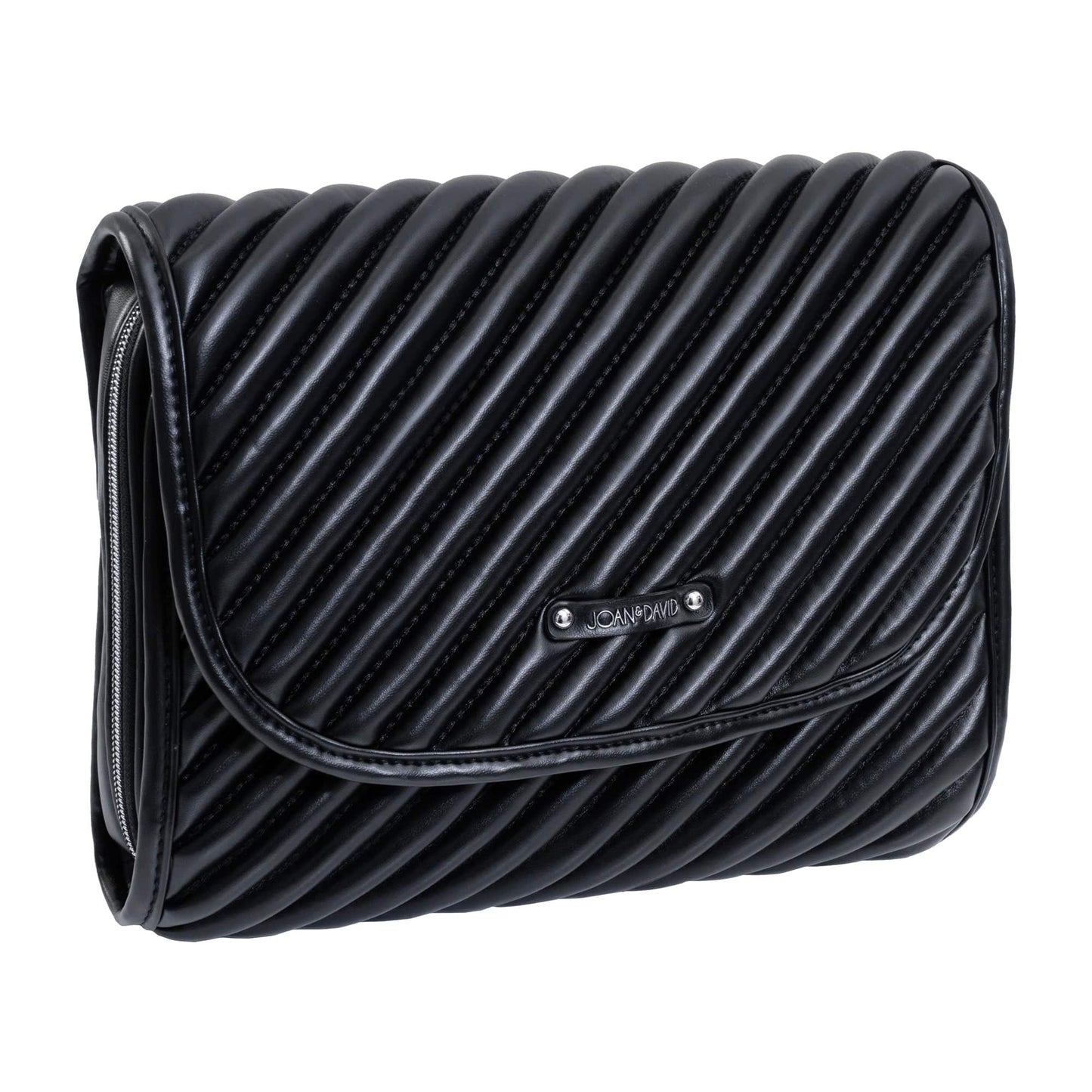 Joan & David The Small Hanging Diagonal Quilted Toiletry Case