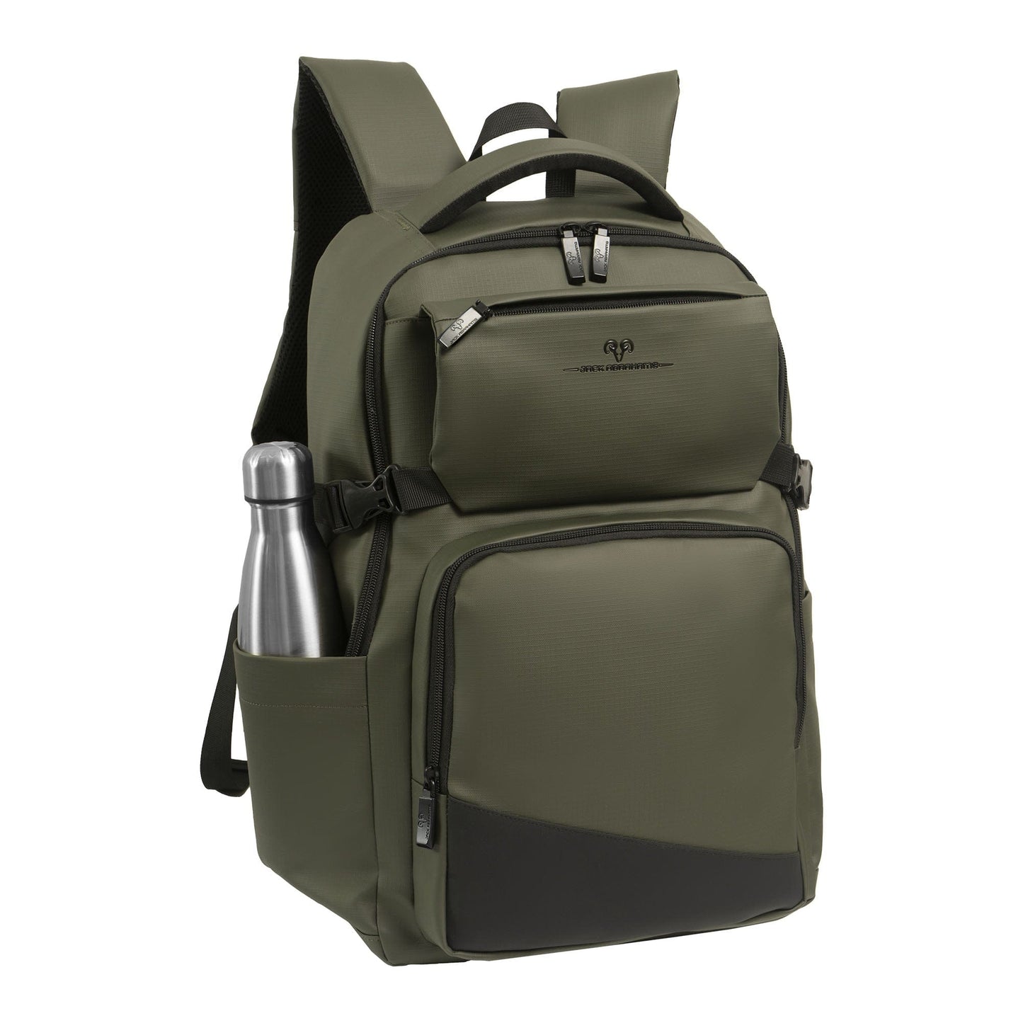 Jack Abrahams 18-In Tarpaulin Workbook Laptop Backpack
