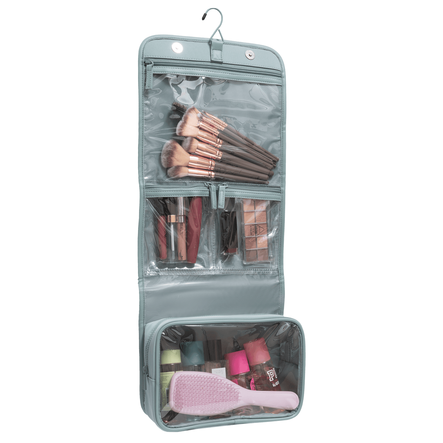 Joan & David High Density Sport Nylon Roll Hanging Toiletry Organizer Bag