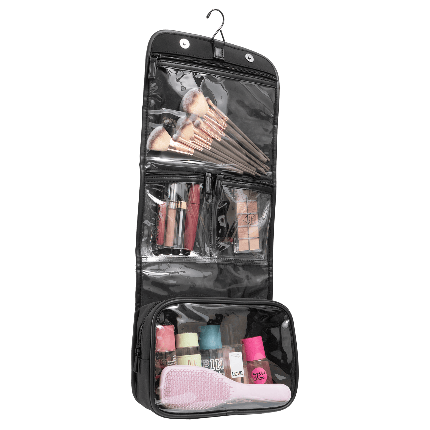 Joan & David High Density Sport Nylon Roll Hanging Toiletry Organizer Bag