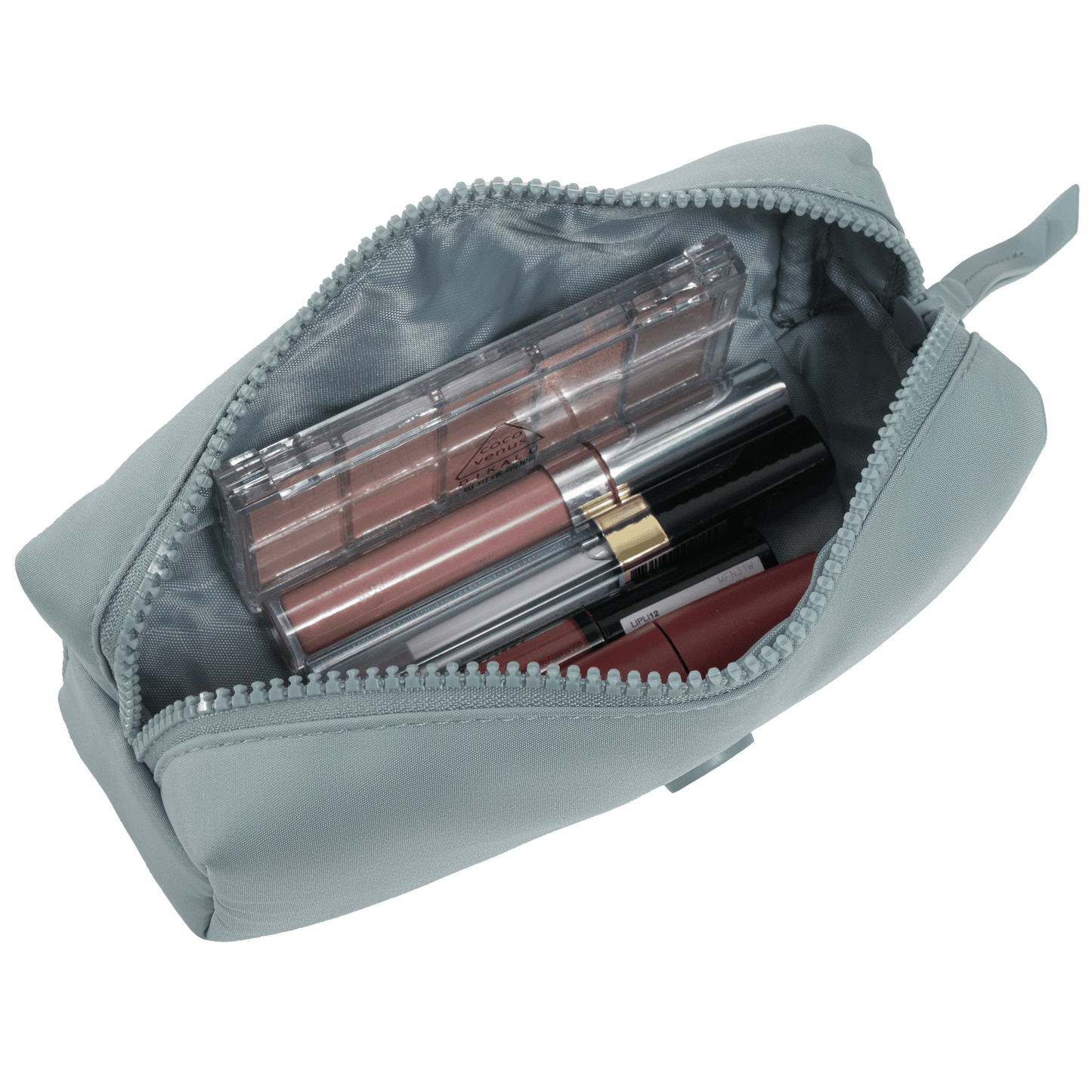 Joan & David Tonal Sport Nylon 4-Piece Clear Cosmetic Bag Set