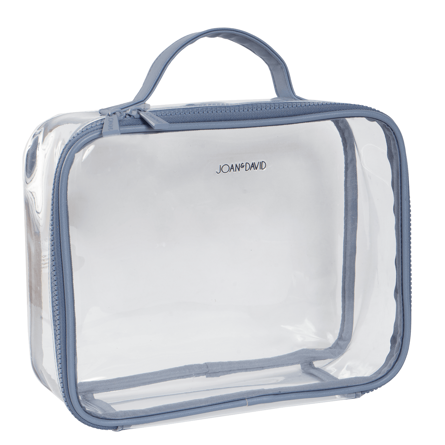 Joan & David Tonal Sport Nylon 4-Piece Clear Cosmetic Bag Set