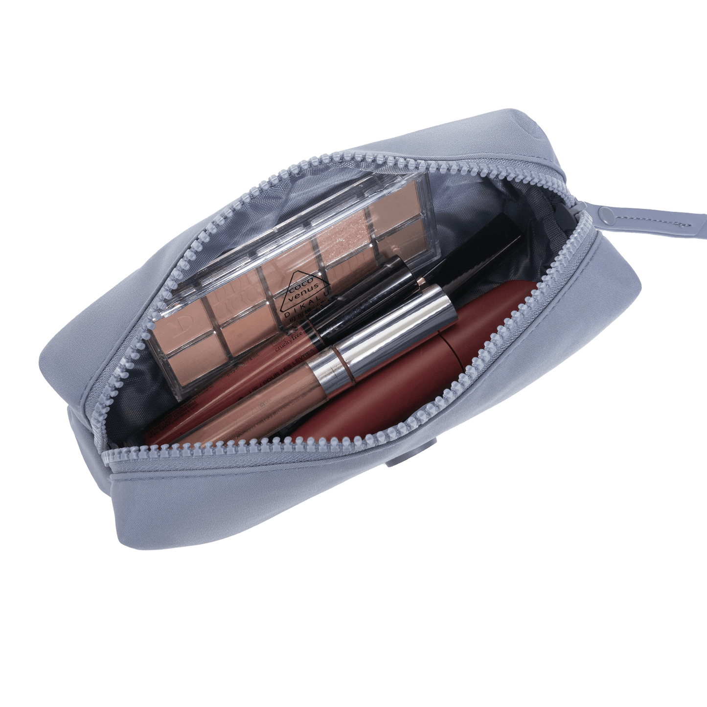 Joan & David Tonal Sport Nylon 4-Piece Clear Cosmetic Bag Set