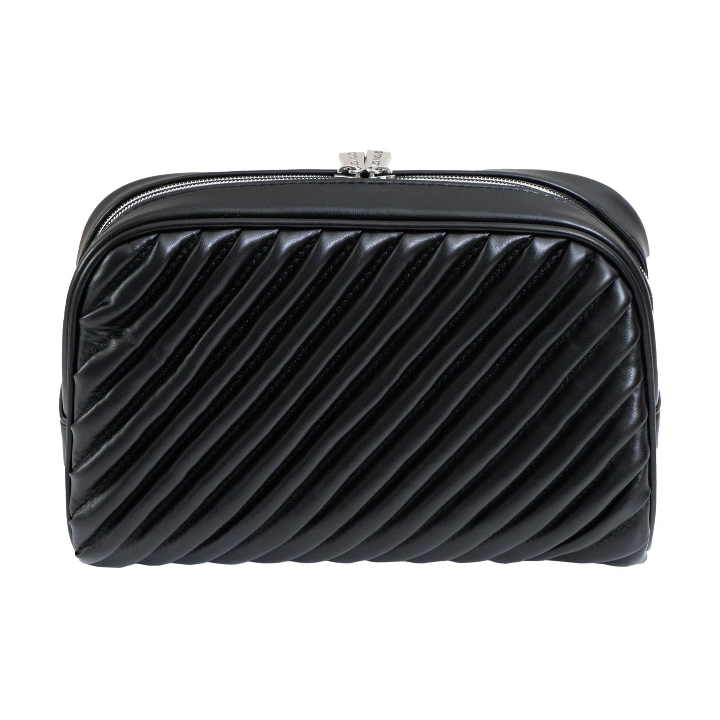 Joan & David The Diagonal Quilted Toiletry Case