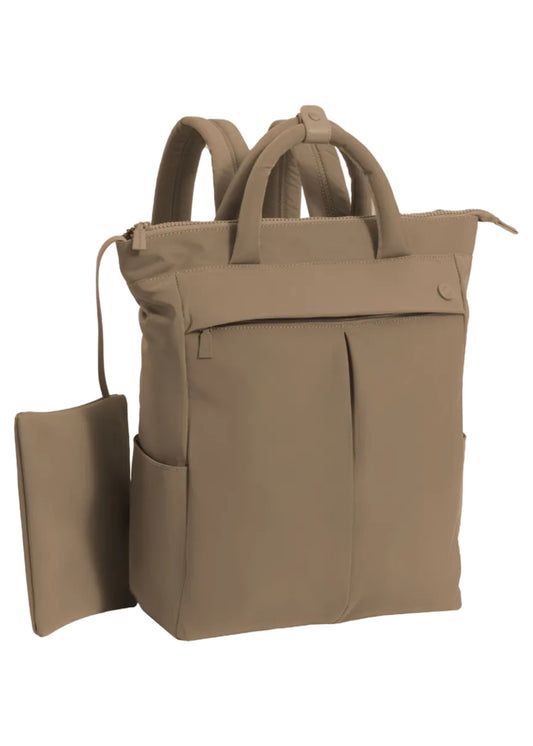 Max Studio The Everly 18 Inch Twill Nylon Workbook Travel Backpack