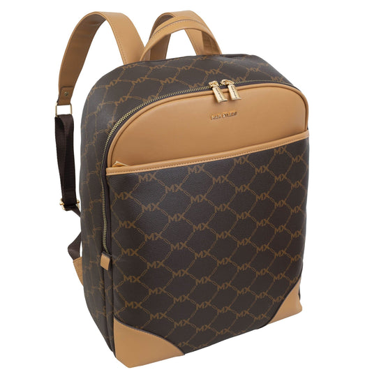 Max Studio 17" Signature Pebble Grain Backpack