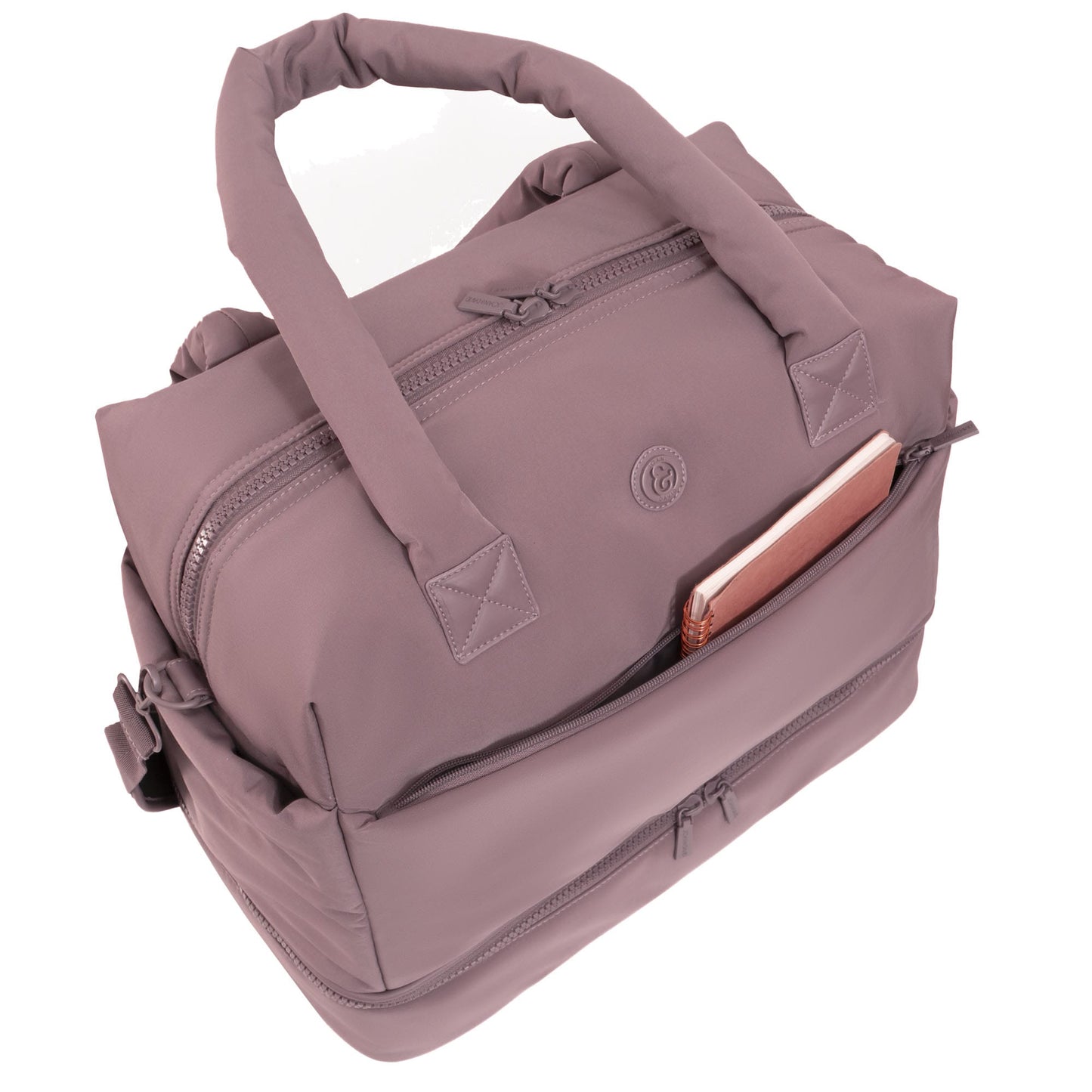 Joan & David The Lainey Sport Nylon Drop Bottom Duffel Bag