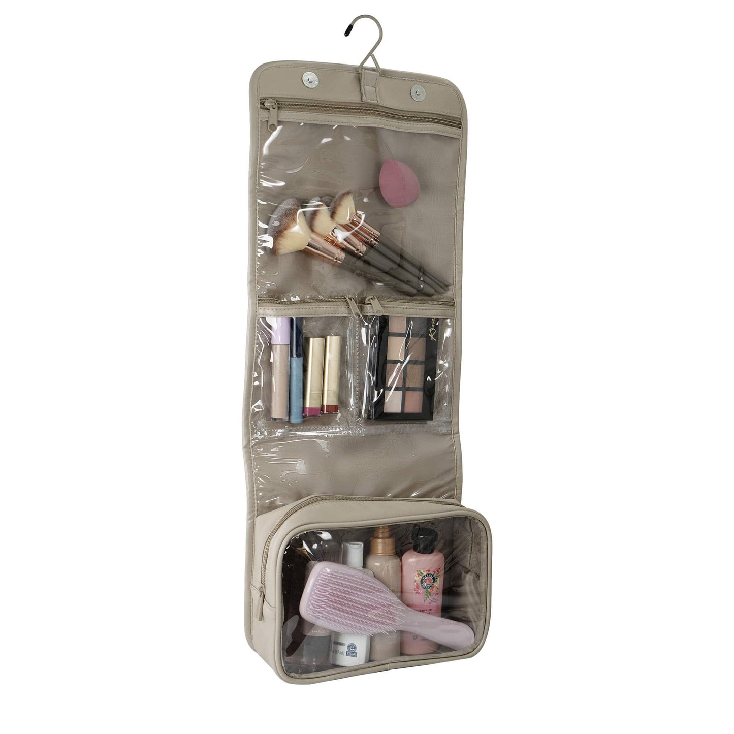 Joan & David High Density Sport Nylon Roll Hanging Toiletry Organizer Bag
